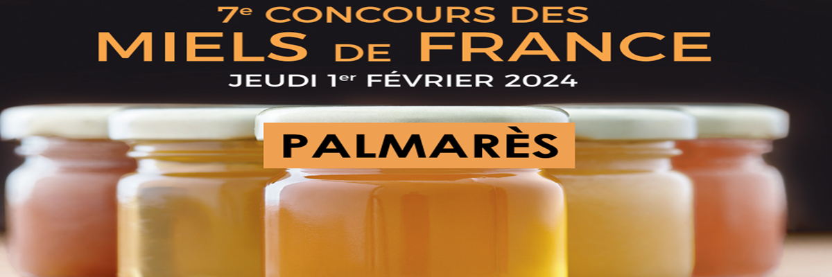 <a href='https://www.unaf-apiculture.info/actualites/palmares-du-concours-des-miels-de-france-2023.html'> Découvrez le palmarès</a> 