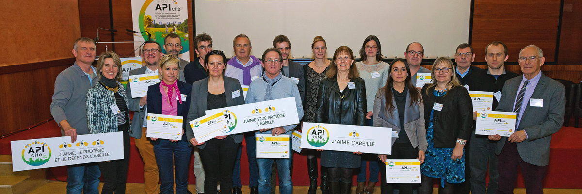 Inauguration du label APIcité® dans les locaux de la Société Nationale d'Horticulture Française